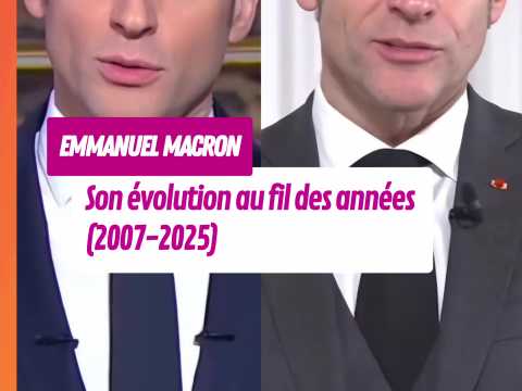 VIDEO : L?�volution physique d?Emmanuel Macro&hellip;