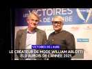 Le créateur de mode William Arlotti élu Aubois de l'année aux Victoires de l'Aube 2025