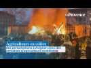 Agriculteurs en colère des perturbations à Avignon avec des centaines d'agriculteurs mobilisés