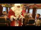 Bienvenue à bord du train du père Noël