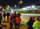 Les agriculteurs occupent un rond-point de Chauny pour exprimer leur colère