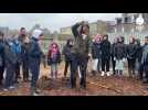 VIDÉO. Ces élèves plantent près de 5 000 arbres dans leur collège des Côtes-d'Armor