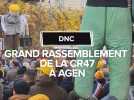 Grand rassemblement des agriculteurs de la CR47 à Agen