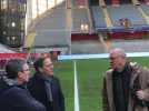 Le président et le manager général de Feignies-Aulnoye découvrent Bollaert-Delelis