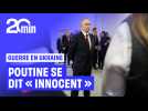 Vladimir Poutine « pas responsables des morts en Ukraine » selon ses propres dires