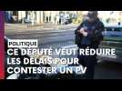 Ce député veut raccourcir le délai de traitement des PV contestés