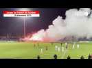 VIDÉO. Coupe de France : Le match entre Les Herbiers et Angers interrompu quelques minutes après des feux d'artifice