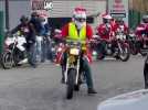 Les pères Noël à moto envahissent le Boulonnais