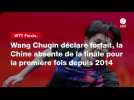 VIDÉO. WTT Finals. Wang Chuqin déclare forfait, la Chine absente de la finale pour la première fois depuis 2014