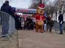 La première course et marche des Père Noël à Saint-Quentin