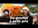 Notre version du saumon gravlax est meilleure et deux fois moins chère que l'industrielle