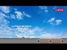 Animation tapis avion arrêt d'urgence
