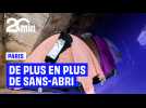 À Paris, le nombre de sans-abri dans les campements au plus haut depuis six ans