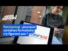 Parcoursup : que penser des formations qui ne sont pas sur la plateforme ?