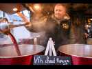 18 ans qu'il sert du vin chaud au marché de Noël de Nancy : « les compliments me touchent »