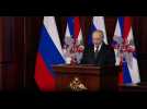 VIDÉO. Guerre en Ukraine : les objectifs de la Russie seront « sans aucun doute atteints », affirme Vladimir Poutine