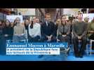 Emmanuel Macron à Marseille : le président de la République face aux lecteurs de la Provence