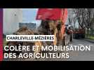 Mobilisation des agriculteurs dans les Ardennes