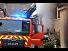 Important incendie en cours sur les hauteurs de Vaux