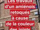 Les travaux d'un Amiénois retoqués à cause de la couleur des joints de la façade