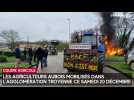 Mobilisation des agriculteurs : plus de 80 tracteurs dans l'agglomération troyenne ce samedi 20 décembre