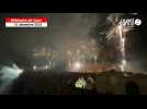 VIDÉO. Millénaire de Caen : un aperçu du bouquet final sur l'esplanade de l'hôtel de ville