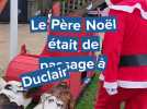 On a interviewé le Père Noël, venu voir les petits enfants de Duclair