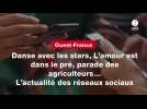 VIDEO. Danse avec les stars, L'amour est dans le pré, parade des agriculteurs... L'actualité des réseaux sociaux