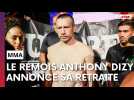 Le combattant rémois de MMA Anthony Dizy annonce sa retraite sportive