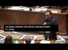 Lecornu promet des repas universitaires à 1 euro