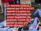 Santé - "Nous sommes épuisés" : opération coup de poing de soignants en grève en marge des vSux à l'hôpital de Chartres