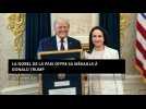 La Nobel de la Paix offre sa médaille à Donald Trump