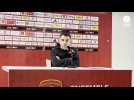 VIDÉO. Rodez - Le Mans FC : Patrick Videira a expliqué son 3-5-2 en « une heure et demie » à Mathis Hamdi