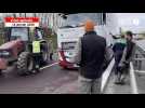 VIDÉO. Crise des agriculteurs : sur la RN13, les manifestants arrêtent et contrôlent tous les camions