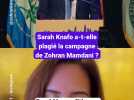 Sarah Knafo a-t-elle plagié la campagne de Zohran Mamdani ?