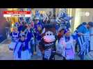 VIDÉO. Les supporters de rugby du RC Vannes et du CA Brive défilent ensemble dans les rues de Vannes avant la rencontre