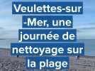 Veulettes-sur-Mer, une journée de nettoyage organisée sur la plage après la tempête Goretti