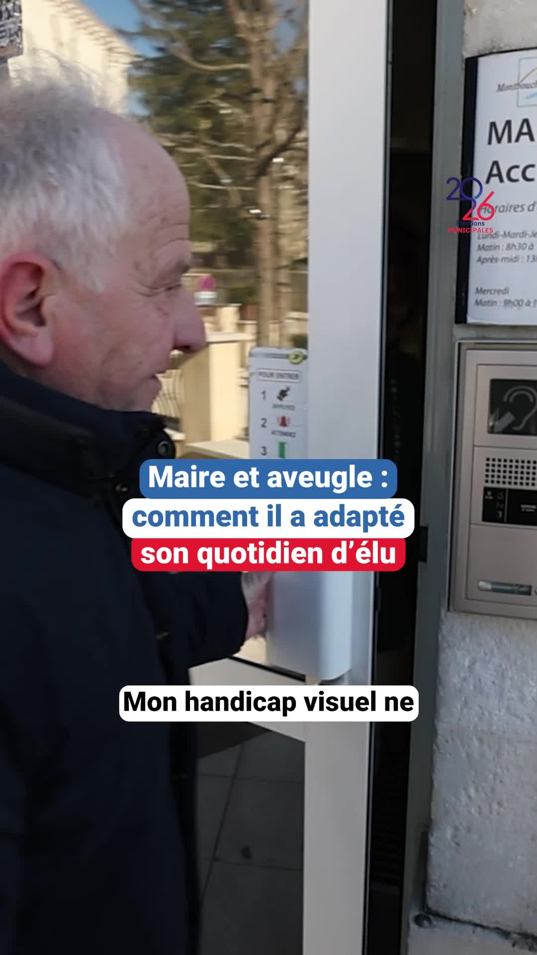 Maire et aveugle, quel est le quotidien de Bruno Almoric à  Montboucher-sur-Jabron ?