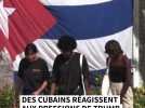 Des Cubains réagissent aux pressions de Trump