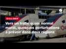 VIDEO. Grève SNCF : vers un trafic quasi normal mardi, quelques perturbations à prévoir dans deux régions