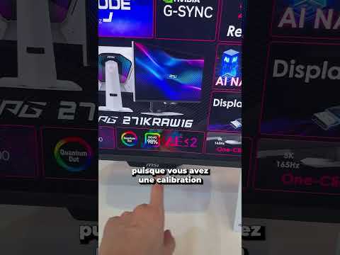 Un écran 5K !  #écrans  #5k  #4k  #msi  #tech