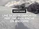Une skieuse emportée par une avalanche en Andorre s'en sort indemne