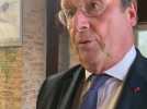 Renescure : Francois Hollande, ancien président de la République, en visite dans les maisons Colibri