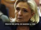 Procès en appel de Marine Le Pen