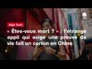 VIDÉO. « Êtes-vous mort ? » : l'étrange appli qui exige une preuve de vie fait un carton en Chine