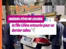 Obsèques d'Évelyne Leclercq : sa fille Céline entourée pour un dernier adieu