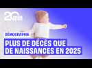 Plus de décès que de naissances, population en hause... Ce qu'il faut retenir des nouveaux chiffres sur la démographie