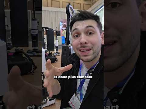Le plus fin et léger des balais laveurs  #balai  #balailaveur  #ces2026 #ces #tech #tineco #shorts
