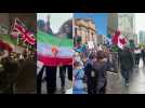 Manifestations à travers le monde en soutien au peuple iranien