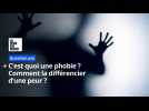 Comment différencier une peur d'une phobie ?
